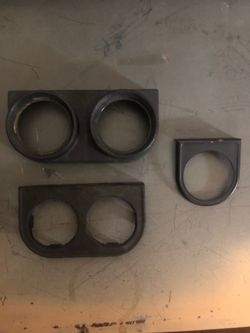 Guage mounting panels