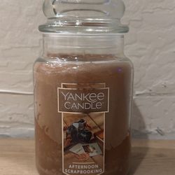 Yankee Candle Afternoon Scrapbooking Candle
