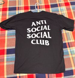 Anti Social Social Club Black T-Shirt - Large