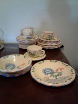 Juego de vajilla marca bella ceramica