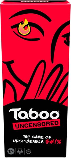 Hasbro Gaming Taboo Uncensored Board Game 17+