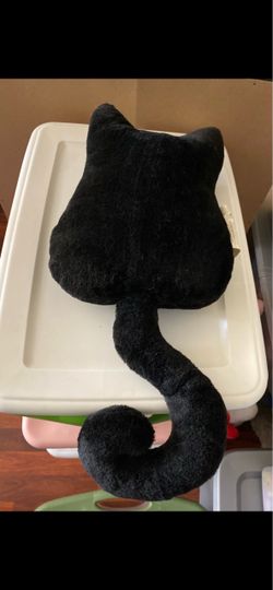 Black Cat Pillow