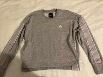 Adidas Grey Crewneck Sweatshirt