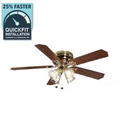 Hampton Bay Carriage House 52 in. Indoor