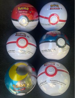 Poke Ball Tins