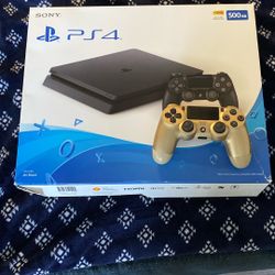 PS4 Console With Controller
