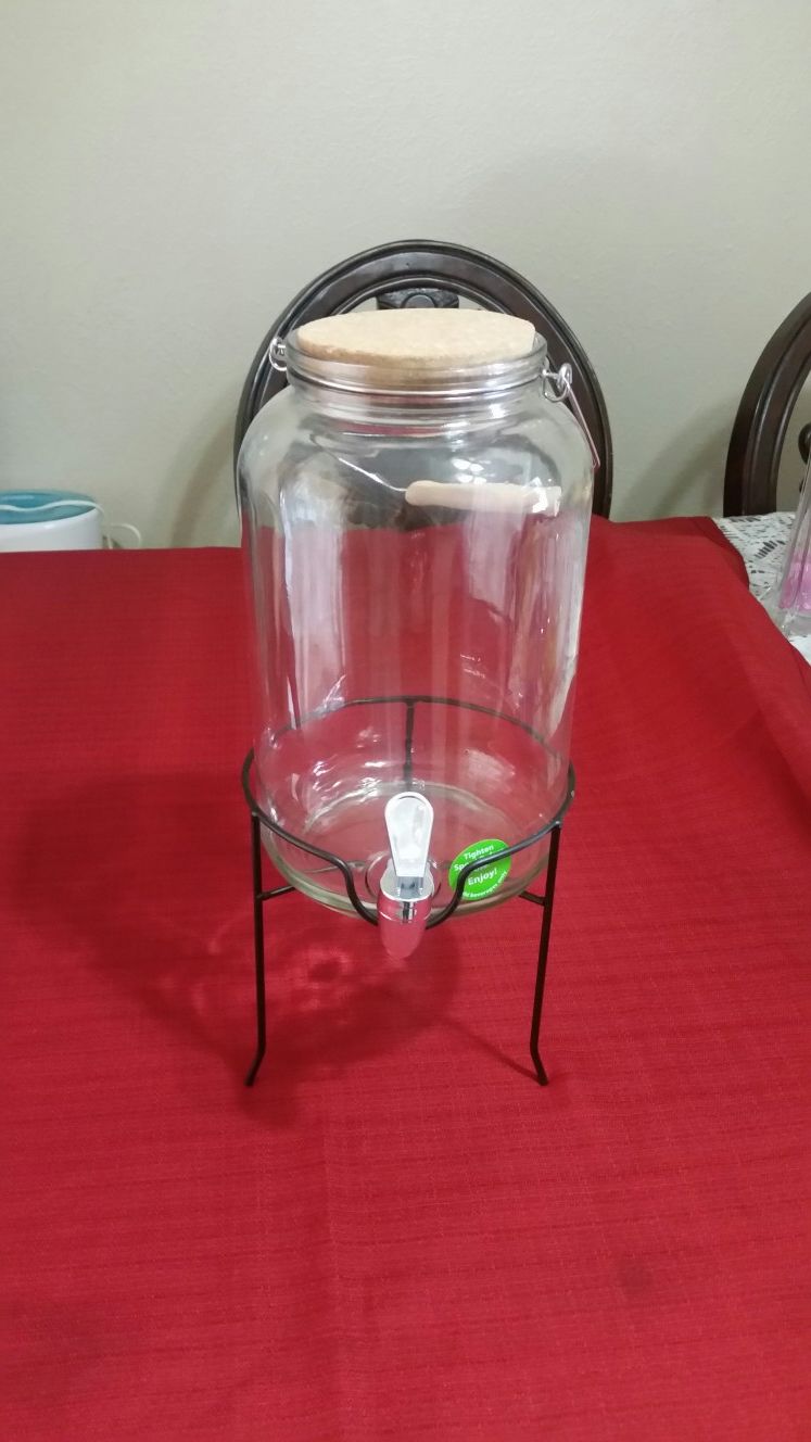 Glass dispenser (1 gallon)