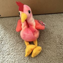 Strut Ty Beanie Baby - Mint Condition 