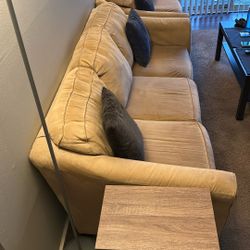 Couch (3+2 Seater + Ottoman): Must Pick Up