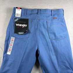 Vintage Wrangler Hero Stretch 38x34 Flex-Fit Waist Classic Cowboy 90s NWT #1382