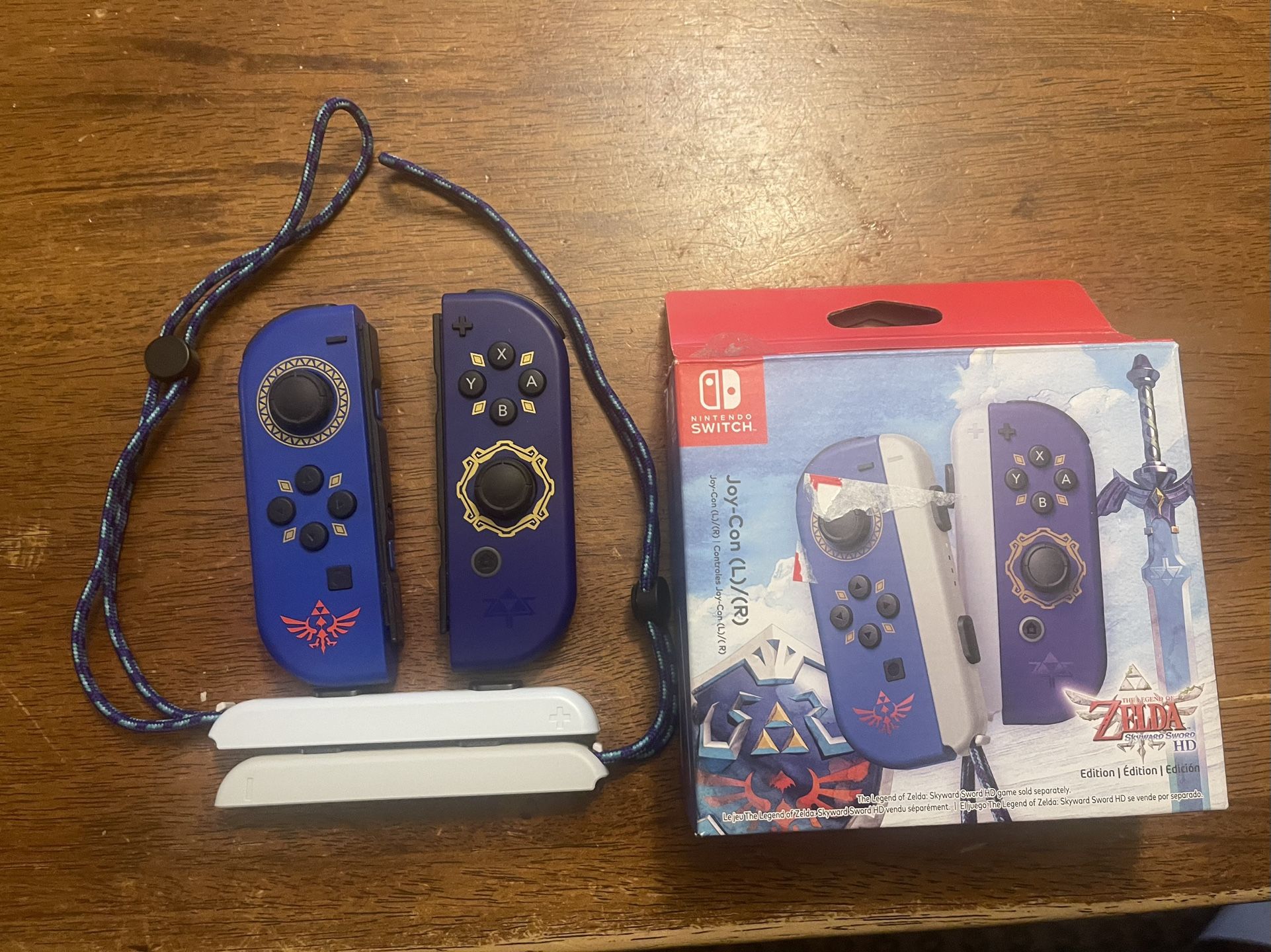 Nintendo Switch Limited Edition Zelda Joycons