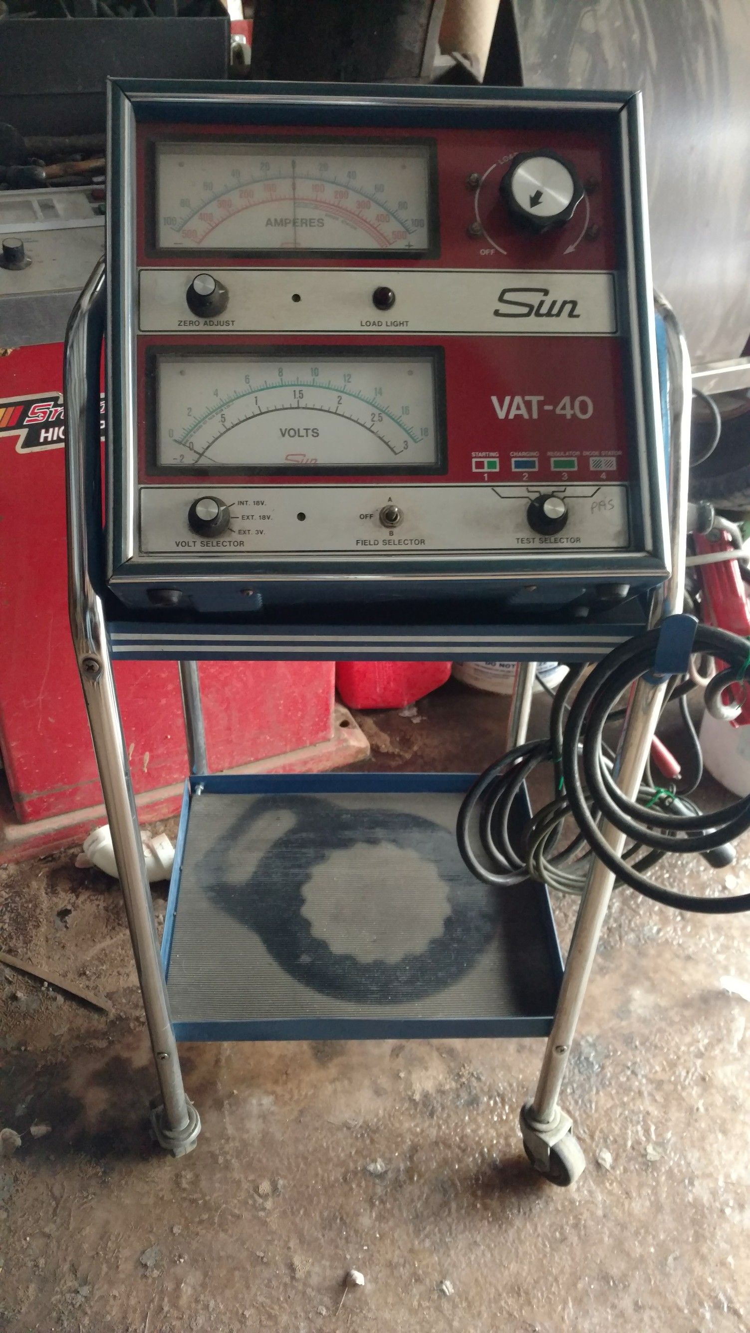 Sun vat40 battery tester