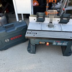 Bosch Router Table & Plunge Router Combo – Complete Setup