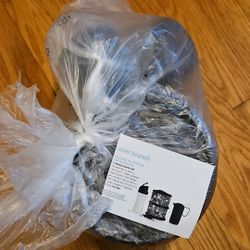 Complete 4 Piece Tupperware Barista Starter Set (Black/white) NIP