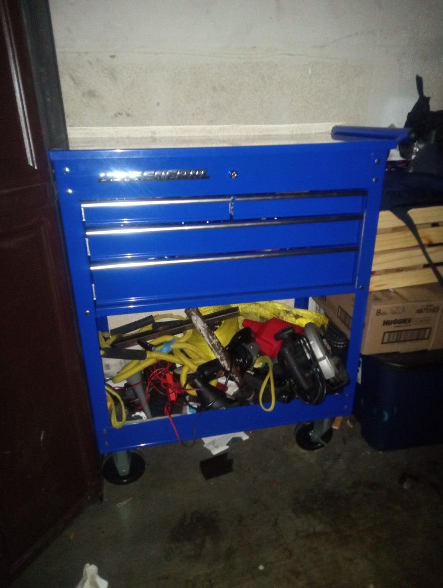 Tool Box With Tools