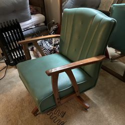 Vintage Arm Chair, Needs Spring Clips