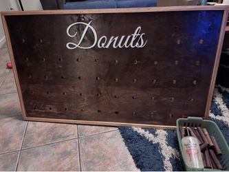 Donut board 44 pegs
