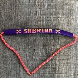 Handmade “Sabrina” Friendship Bracelet