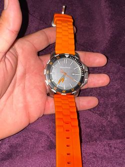 Tommy Bahama Big Island Diver 3-Hand Watch