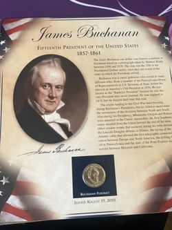 JAMES BUCHANAN PRESIDENTIAL DOLLAR