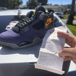 Jordan 4s lakeshow size  10