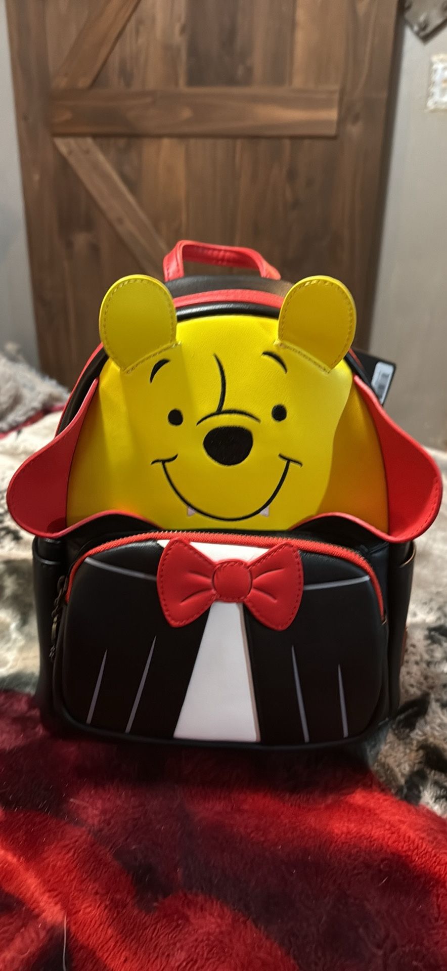 Loungefly Disney Vampire Winnie the Pooh Cosplay backpack