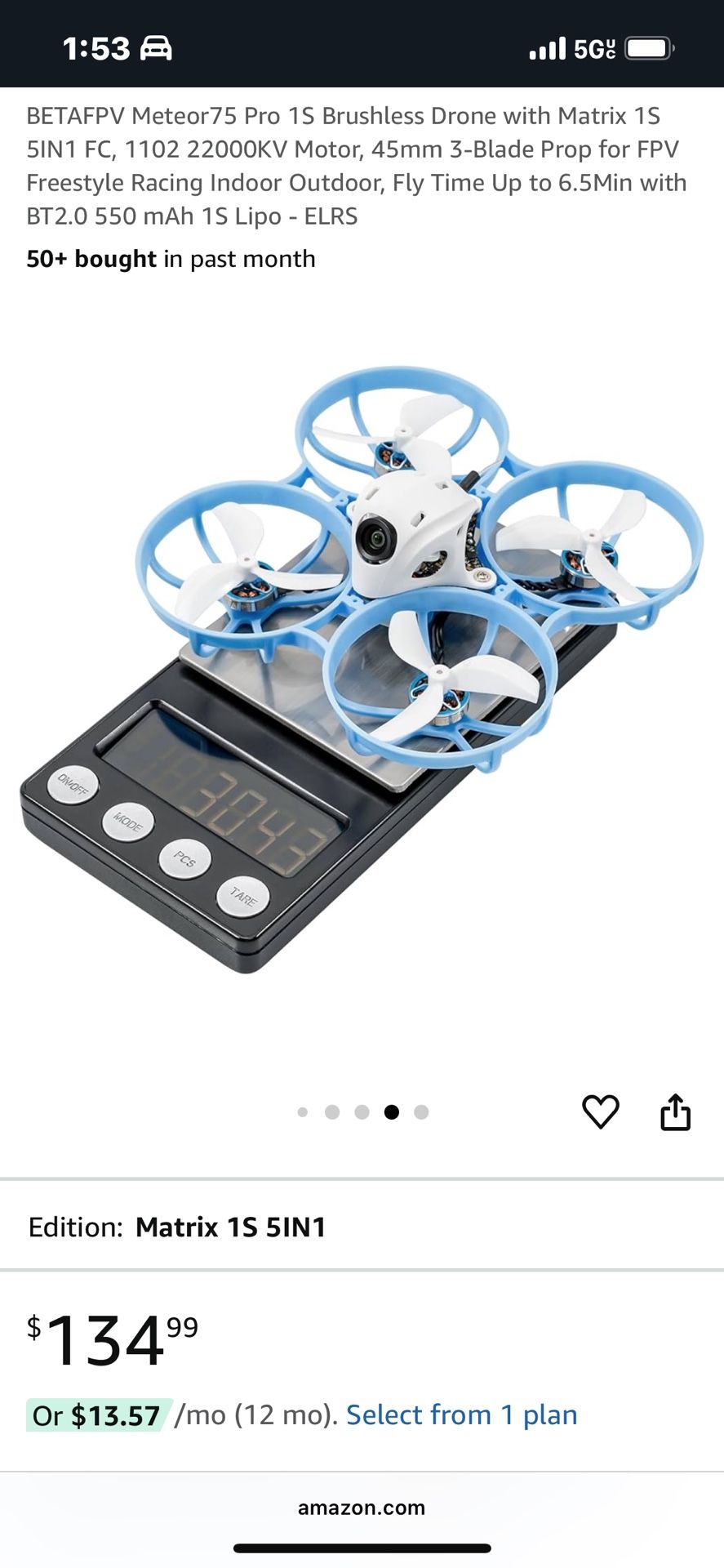 BETAFPV Meteor75 Pro 1S (NEW!!!)