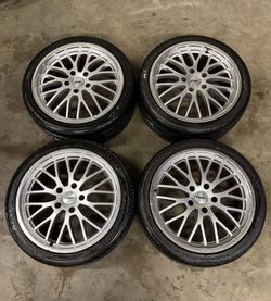 18’ TSW Rims And Tires 5x120