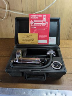 Stent Radiator Pressurized Cooling System Tester