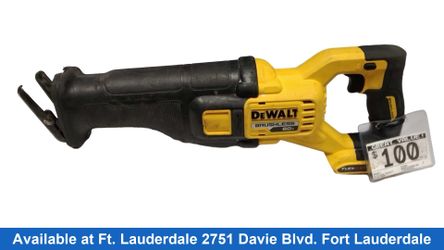Dewalt Dcs389 Yellow Cordless Reciprocating Saw
