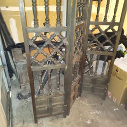 Antique Wooden Divider
