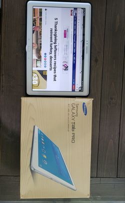 The best tablet Samsung galaxy Pro 12.2, like new