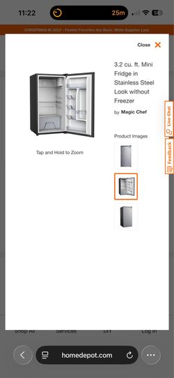 Magic Chef mini fridge brand new