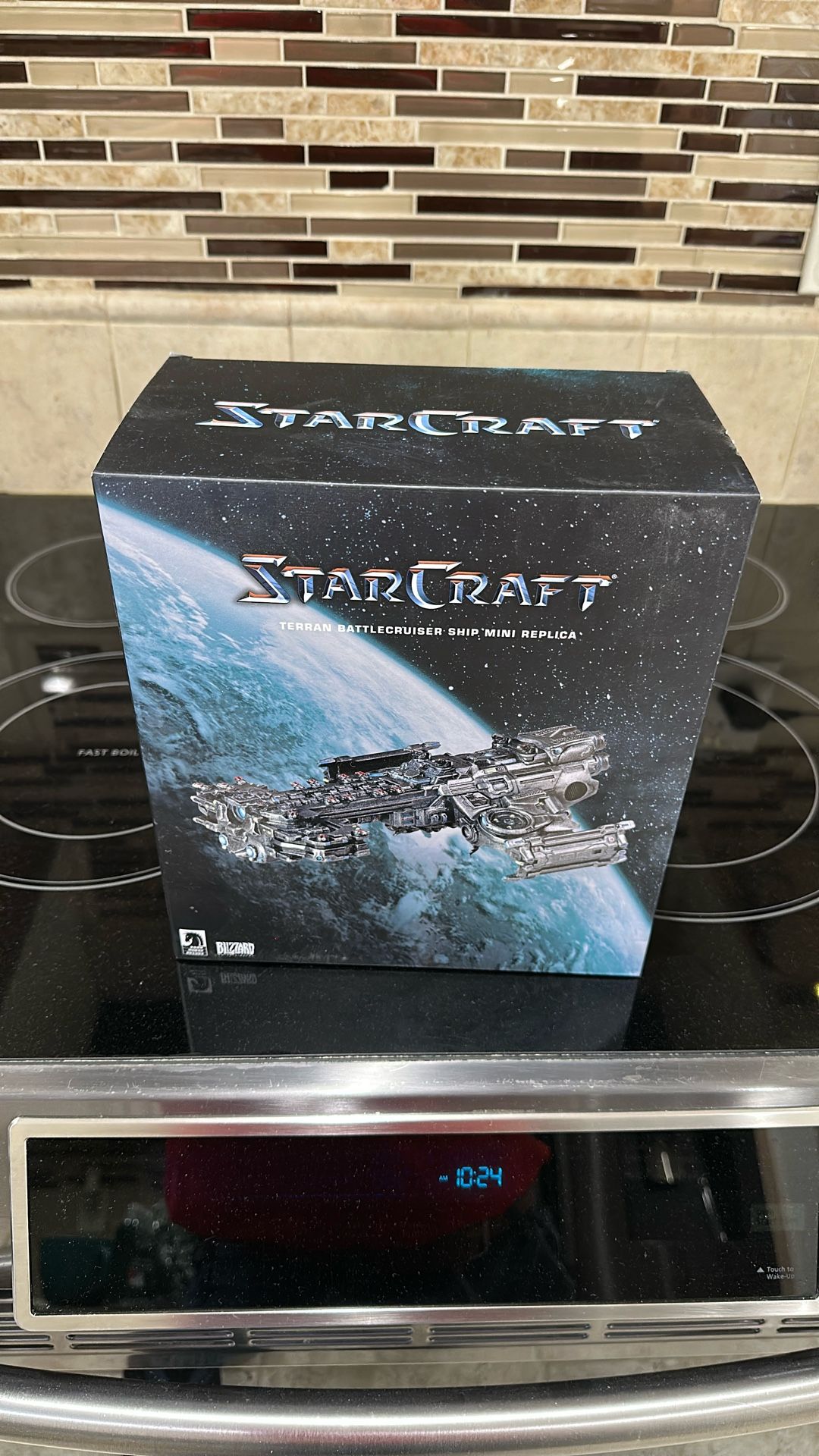 New - Starcraft: Terran Battlecruiser Ship Replica, Multicolor Small
