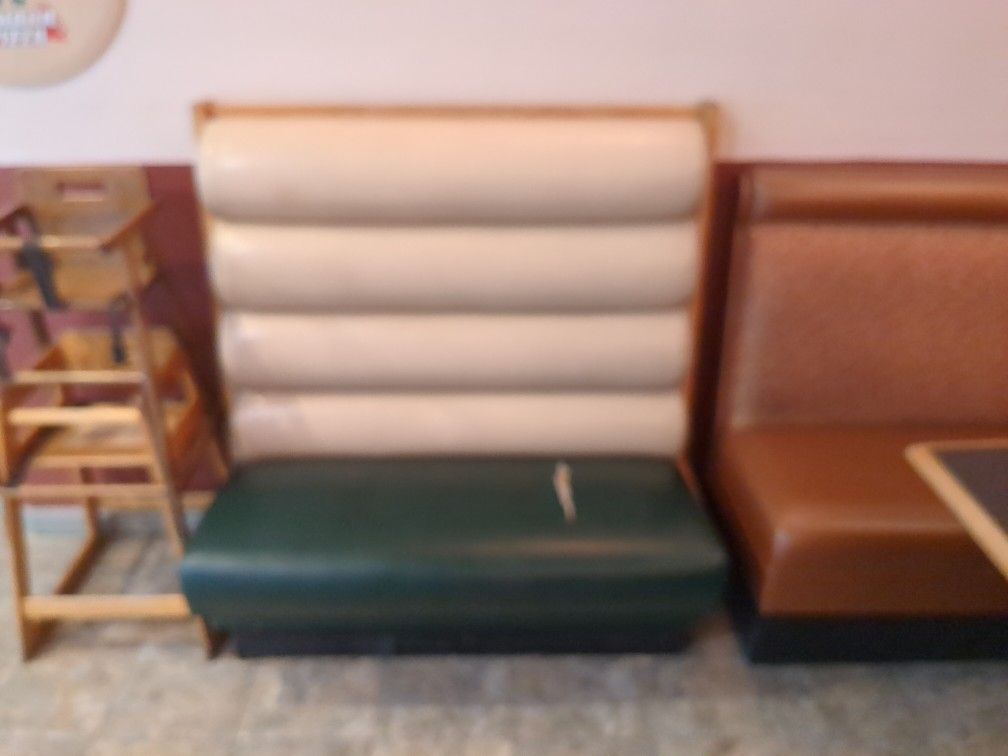 2 Used Restaurant Booths