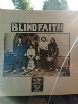 I have the album blind Faith with Eric Clapton Steve winwood Ginger Baker and Rick g r e c h