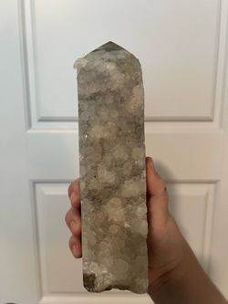 XL Druzy Agate Crystal Tower
