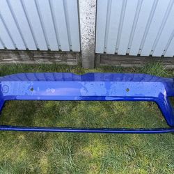 Mk 7 Golf R Front Bumper Oem Lapis Blue 