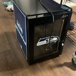 Seahawks mini fridge - door lights  not working 