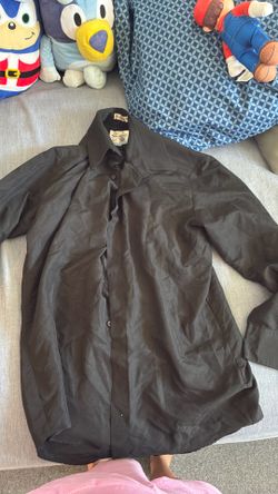 Black dress shirt