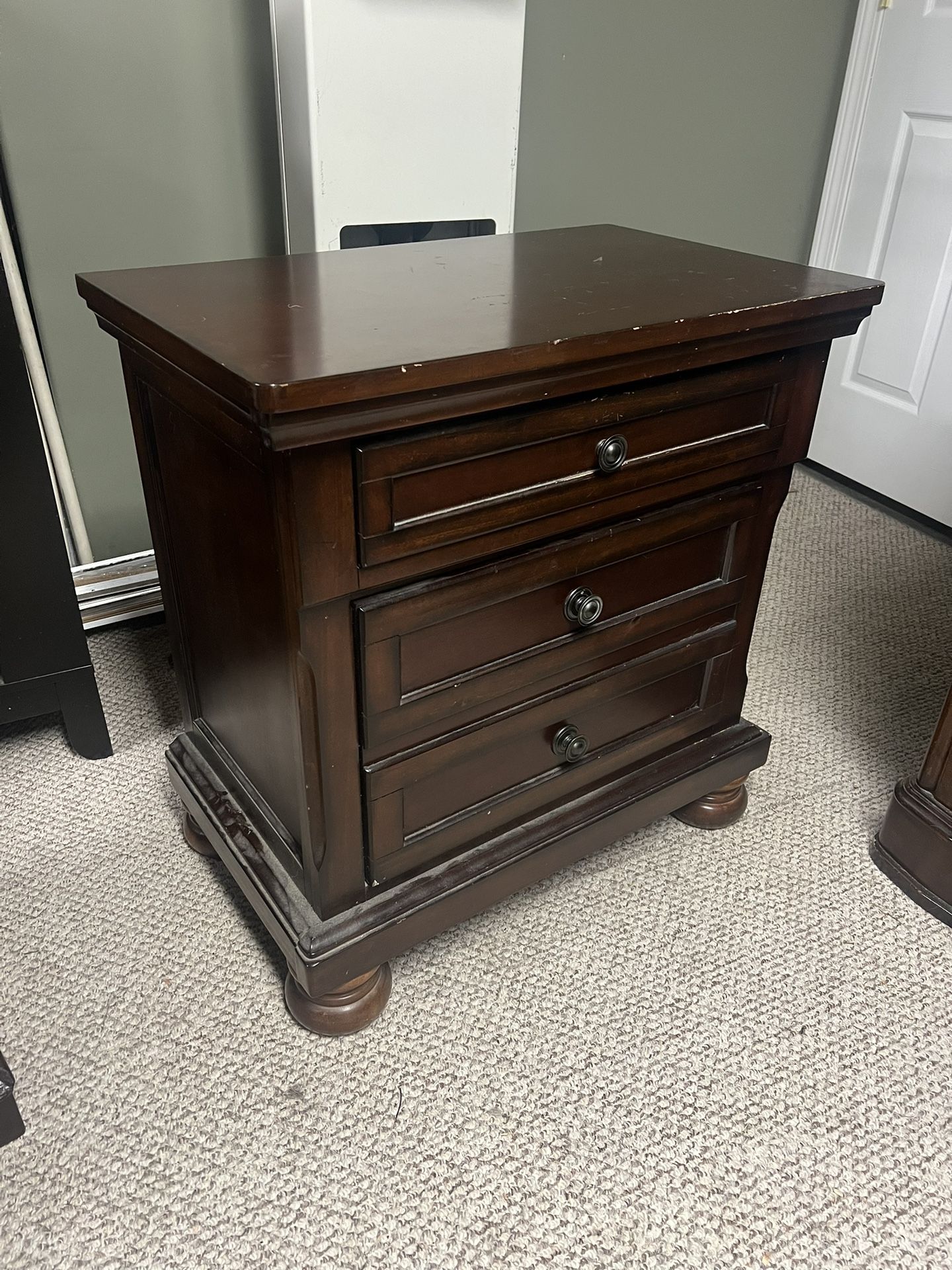 Nightstand With Hidden Compartments
