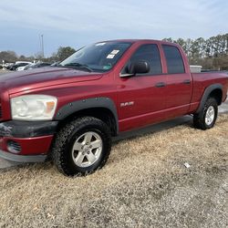 2008 DODGE RAM 1500 QUAD CAB