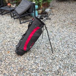Golf Clubs And Bag