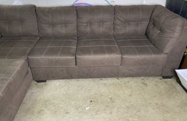 Brown sofa
