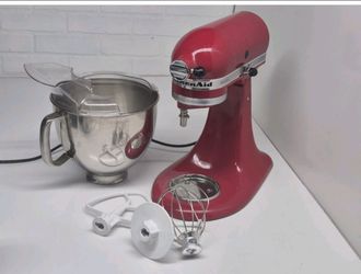 KitchenAid® Artisan Stand Mixer & Attachments, 5-Qt - Empire Red