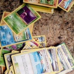 Over 170  Pokemon  cards.