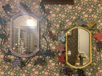 Two Metal Mirrors
