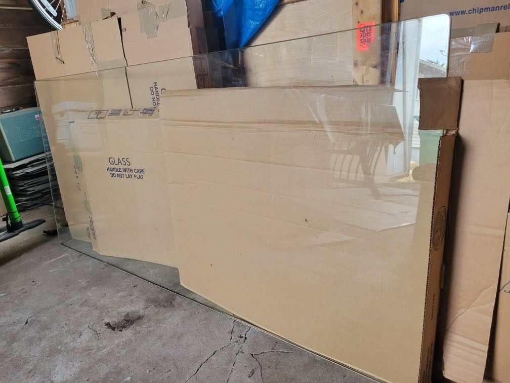 Sturdy Rectangular Glass For A Table Top