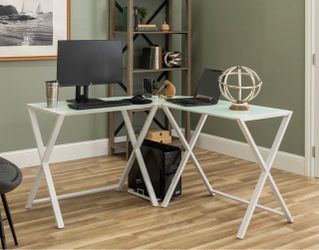L shaped desk