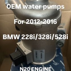 Pierburg OEM Water Pump For BMW 328i/428i/528i -N20 ENGINE